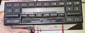 6790668 Becker W124 W126 Oem Mercedes Benz Grand Prix Model 754 Radio Cassette #