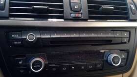 638-59317 Bmw Audio Equipment Radio Am-fm-cd Receiver 2 Din Size Fits 12-13 320i