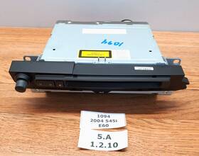 65126944109 Bmw 04-07 Oem E60 525 530 545 550 M5 Radio Cd Disc Player Audio System