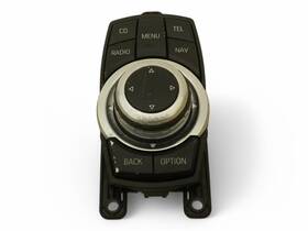65829253944-01 Bmw 11-16 5 Series E60 Idrive Multimedia Navigation Cd Menu Controller 4 Pin Oem