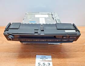 65839191569 Bmw 2007-2010 Oem E70 X5 Front Radio Navigation Head Unit Nav Gps Cd Player