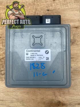 7-602-216 Bmw 2009 - 2011 328i M3 X3 Engine Computer Control Module Ecu Ecm Oem