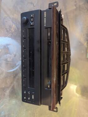 760922504023609588 Bmw Oem E39 Radio Display Information Screen With Wood Trim Business Cd 540i 530i