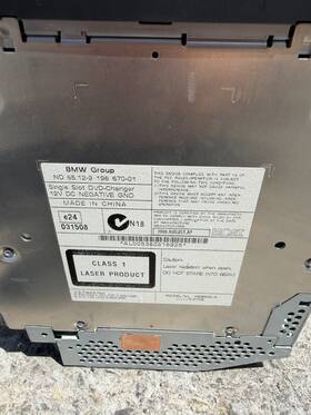 9242668 Bmw 07-13 Oem E70 E71 X5 X6 X5m Dvd Changer Player Head Unit Radio