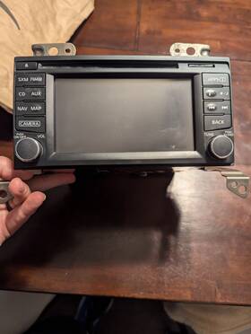 7612051273 Bosch 2015 Xterra Radio Head Unit