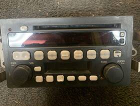 10375848 Buick 2003 Lesabre Radio Stereo Am/fm Cd Player 2 Din Factory Oem