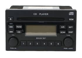 5490755 Buick Am Fm Radio With Singe Disc Cd Player Face-plate U1c Model Number