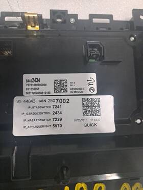638-10062 Buick 2018 Enclave Stereo Radio Genuine Oem Part Receiver 84278525 Sku#4401645