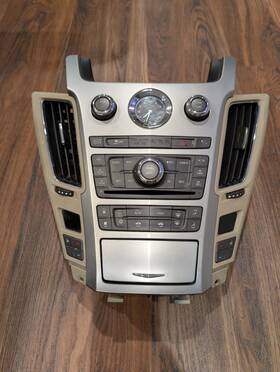 Cadillac 125918980462 2008-2012 Cts A/c Heater Radio Climate Control Panel Bezel Oem