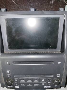 15233578 Cadillac 05 06 07 Sts Radio Navigation Cd Dvd Player Receiver 2005-2007