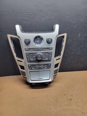 23103235 Cadillac 2008-2012 Cts A/c Heater Radio Climate Control Panel Bezel Oem H7783 Dg