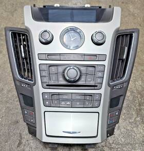 25837733 Cadillac 2008-2014 Cts Cd Radio Climate Control Dash Panel Vents Trim