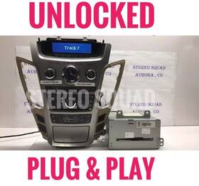 25900709 Cadillac Unlocked 2008 Cts 3.6l Di Radio Cd Player Inch Gm1113a