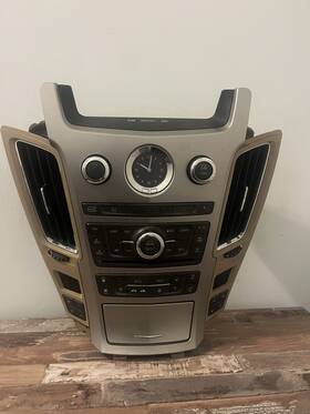 25960565 Cadillac Oem 2008-2012 Cts 3.6l A/c Heater Radio Climate Control Panel Bezel