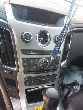 638-07411 Cadillac Audio Equipment Radio Control Panel Coupe Base Opt U2t Fits 13-14 Cts 1605095