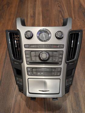 Cadillac 820330048069 2008-2012 Cts A/c Heater Radio Climate Control Panel Bezel Oem