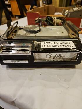 15ct411 Cadillac Delco 8 Track Player Car Stereo - Vintage Usa Untested