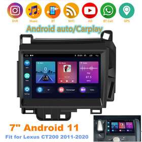 Wha279372204557569 Cadorrw 7 Inch Android Car Stereo Radio Gps Navigator Carplay Fit For Lexus Ct200 2011-2020