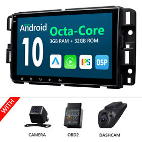 Stcvraq80uprousicm3 Cam Dvr Obd Android 10 Car Stereo Radio Gps Navigation Play For Gmc Chevrolet