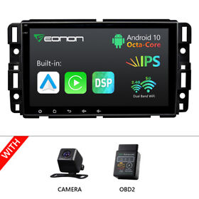 Stcvaq80uprousebm1 Cam Obd For Gmc Chevrolet Buick Android 10 8-core Car Stereo Radio Gps Bluetooth
