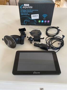 X003tg06gb Carpuride W701 Pro Swc Portable Car Bt Stereo Wireless Carplay&android Auto