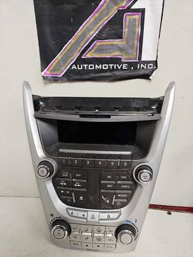 Am-fm-xm-cd-mp3 Chevrolet 20878045 10-11 Chevy Equinox Audio And Visual Equip. Radio Control Panel