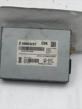 20883237 Chevrolet 08-10 Gmc 2500hd 3500hd Oem Xm Satellite Radio Control Module