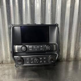23383731 Chevrolet 2014-2018 Gm Silverado Sierra 1500 Radio Display Screen With Hvac Oem