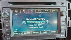 25857364 Chevrolet 08 09 Gm Tahoe Hybrid Navigation/cd / Radio Am /fm Receiver