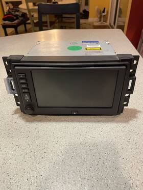 67300894 Chevrolet Corvette C6 Radio Head Unit Assembly