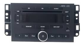 96647442 Chevrolet 2006-2007 Aveo Am Fm Radio Cd Mp3 Player Auxiliary Input Part