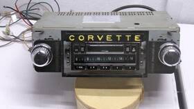 Usa-6 Chevrolet 68-76 Corvette C3 Custom Autosound Am Fm Stereo Radio With Cd Player Port