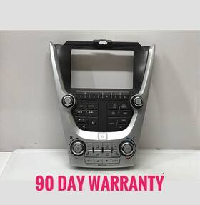 84096690 Chevy 12-17 Equinox Gmc Terrain Radio And Climate Control Panel Gm1191