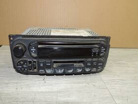 05064042ab Chrysler 2002-2007 Jeep Dodge Oem Radio Cd Cassette Stereo Powers Up