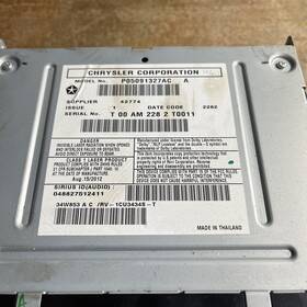 05091331af Chrysler 2013-2016 Town And Country Am Fm Cd Touchscreen Radio Unit 05091327 Ac