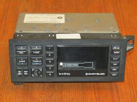 4469320 Chrysler 1986-91 Infinity Car Stereo Am/fm Cassette Dodge Plymouth