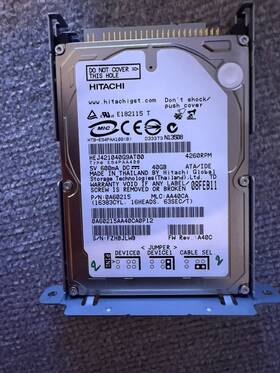 Htb-es4paa100 Chrysler Oem Hitachi 40gb Ide Hdd Pulled From A Mygig Factory Radio. Spins Freel
