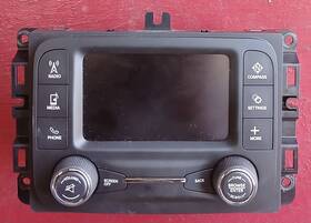P68228668ae Chrysler Oem 2013-2016 Dodge Ram Radio Receiver Display Screen Panel