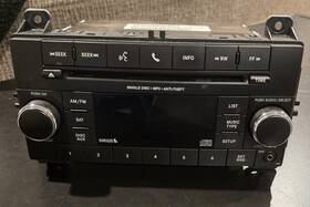 P050911193ab Chrysler 2007- 2012 Dodge Jeep Radio Cd Mp3 Player Aux Sirius Am/fm Oem