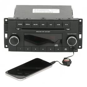 P05091199aa Chrysler Volkswagen 2012 Routan Radio Am Fm Mp3 Single Cd W Aux Input Res
