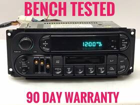 P56038518aj Chrysler 2001 Mopar Dodge Van Durango Neon Radio Cassette Player Oem Ch828