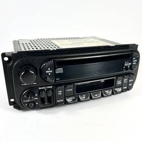 P56038555af Chrysler Dodge Jeep Am/fm Radio Cassette Cd Player Oem Stereo