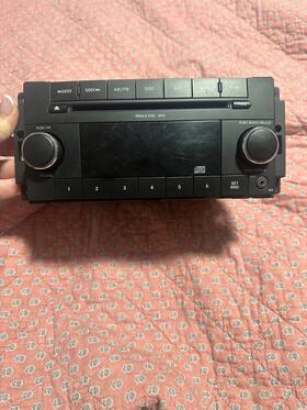 P68021159ae Chrysler 2008-2010 Dodge Jeep Radio Res Stereo Mp3 Aux Cd Player