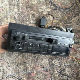 Cox70xx003543 Concord Cx70x Am Fm Radio Cassette Player Untested For Parts Repair Retro