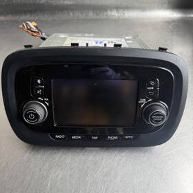 Continental 7356051030 2015-2019 Fiat 500 Vp2 Radio Am/fm Display Screen Oem