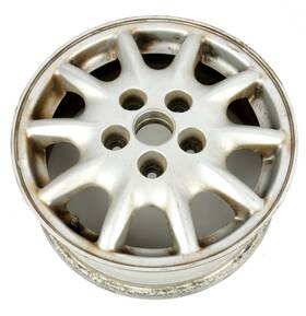 96298887 Daewoo Leganza 1997-02 Single 15 X 6 Inch Aluminum 5 Lug 10 Spoke Wheel Rim