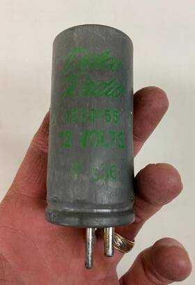 1220155 Delco Radio P/n Speaker Capacitor 1955 Chevrolet Restoration Part