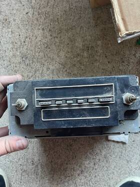 16004196 Delco Untested Vintage Oem Gm Cadillac Am/fm Radio 96eetr1 Free Shipping