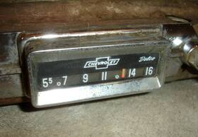 7272608 Delco Vintage 1960s Chevrolet Factory Oem Am Radio Untested Parts Only