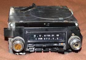 9347102-2 Delco Gm Am/fm Stereo 8 Track Radio Model 62bfmt1 S#2001928 As-is Read